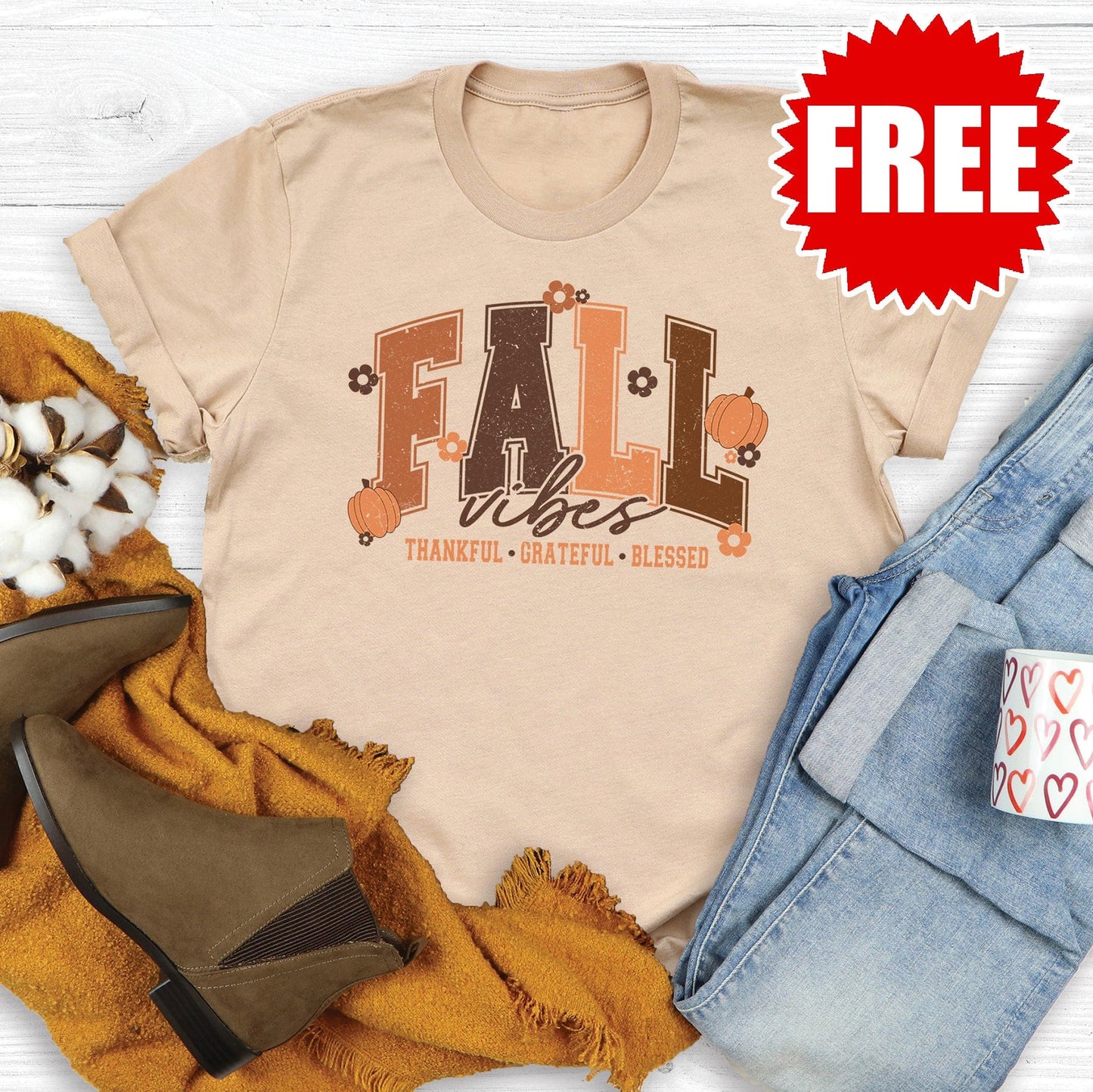 Fall Vibes Tee - 0 Style001