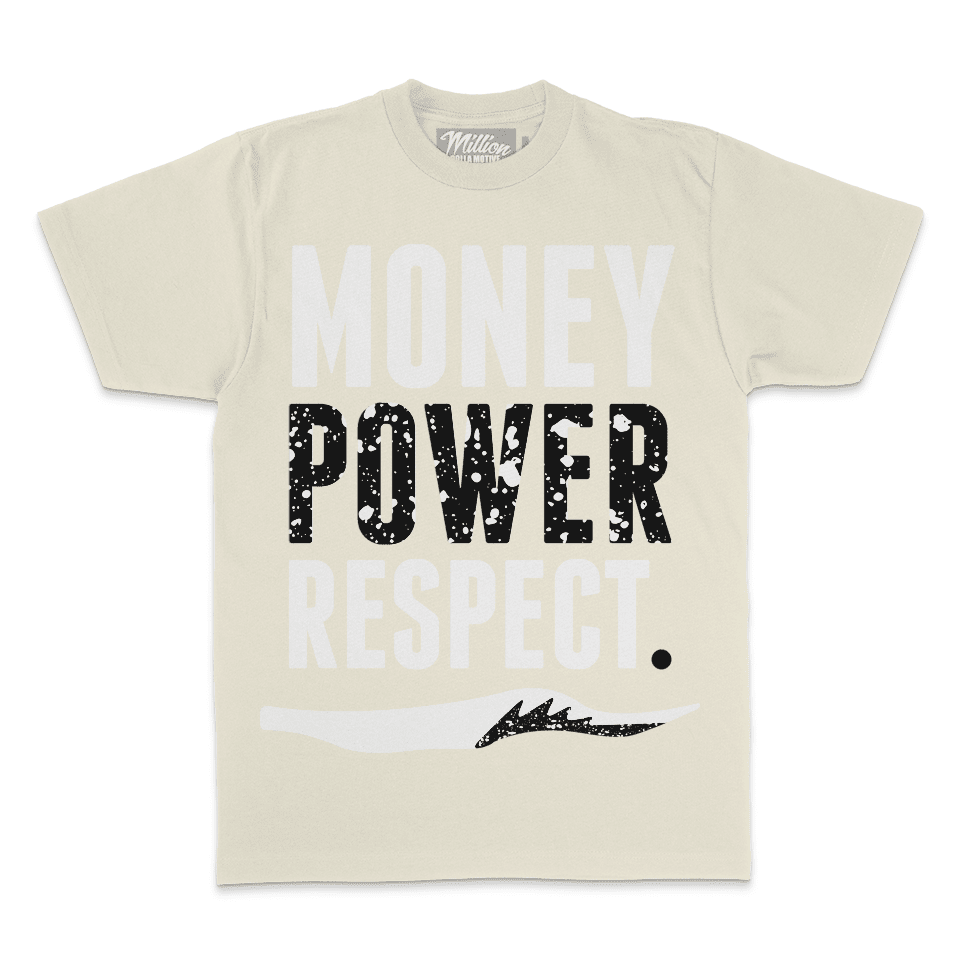 Money Power Respect "Craft" - Natural Sail T-Shirt