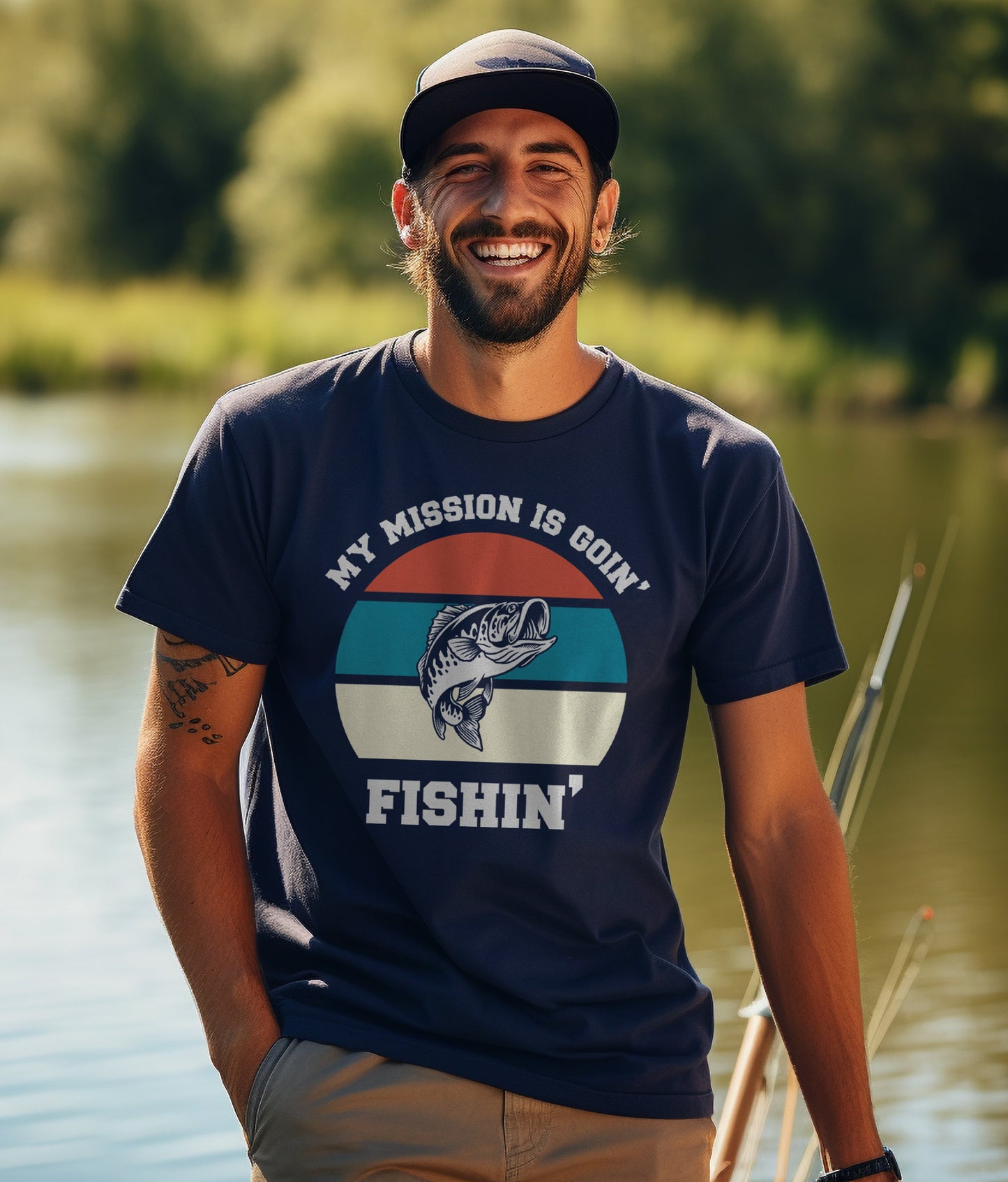 My Mission Is Going Fishing Tee T-Shirt