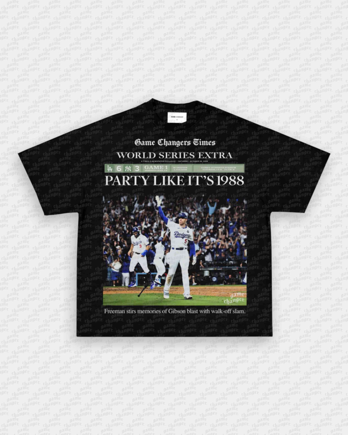 NEWSPAPER FREDDIE TEE Style001