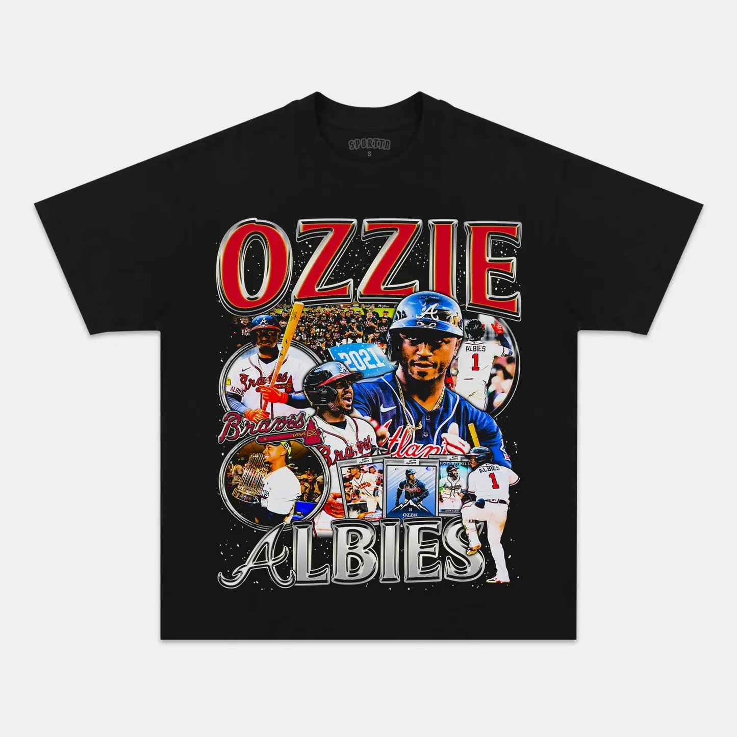 OZZIE ALBIES TEE Style002