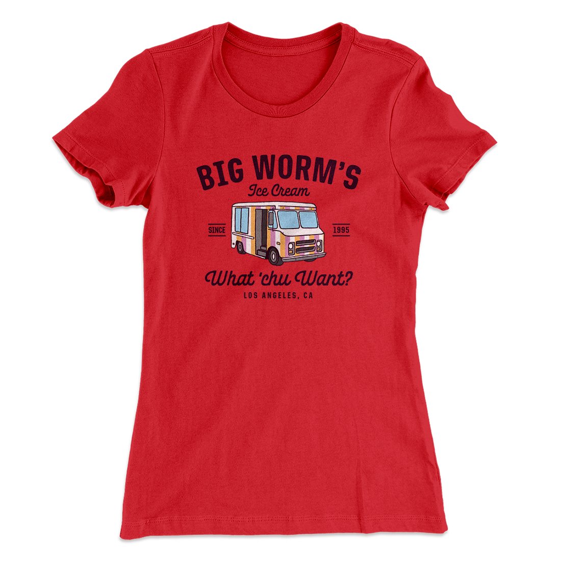 Big Worm's Ice Cream Women's T-Shirt