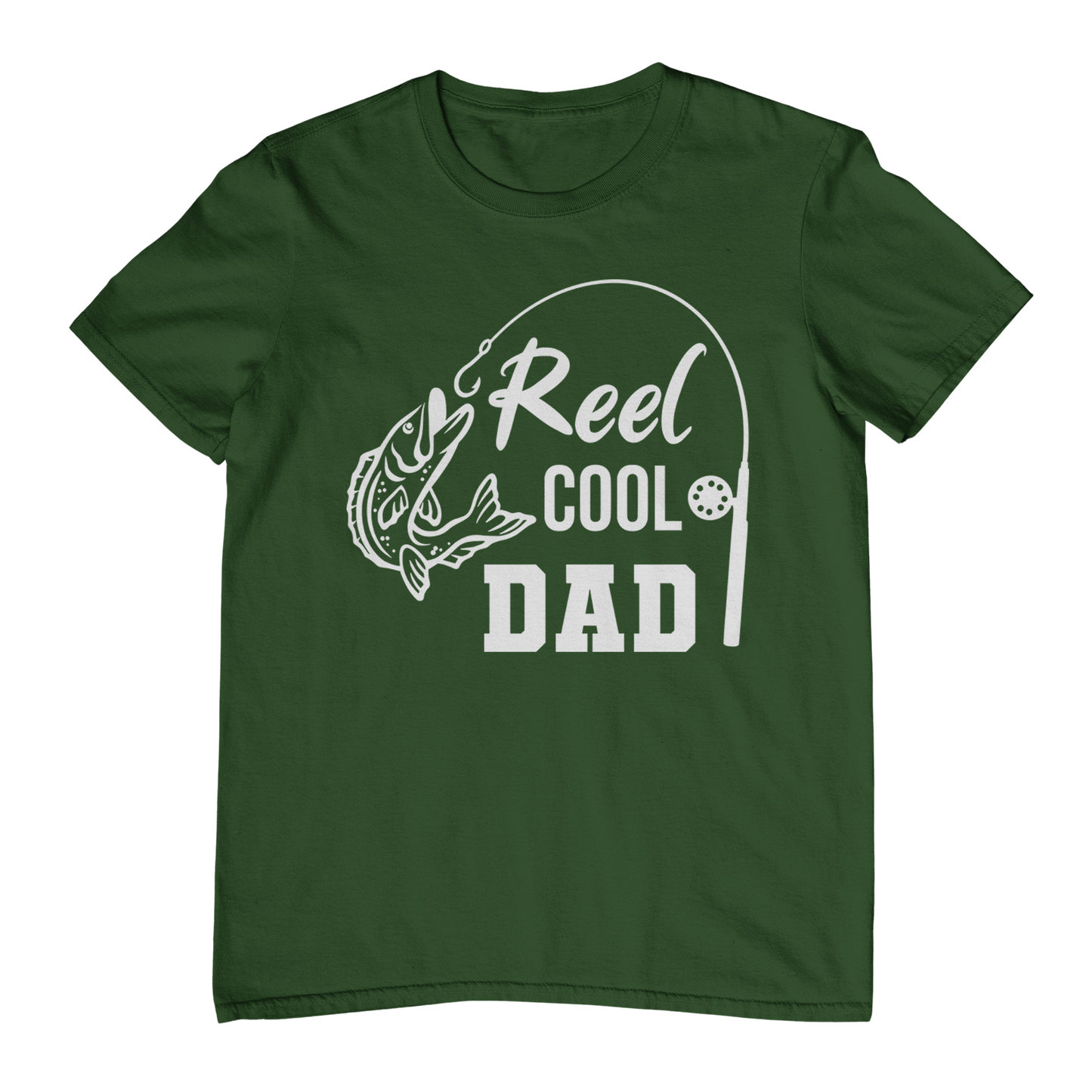 Reel Cool Dad Fishing TShirt T-Shirt
