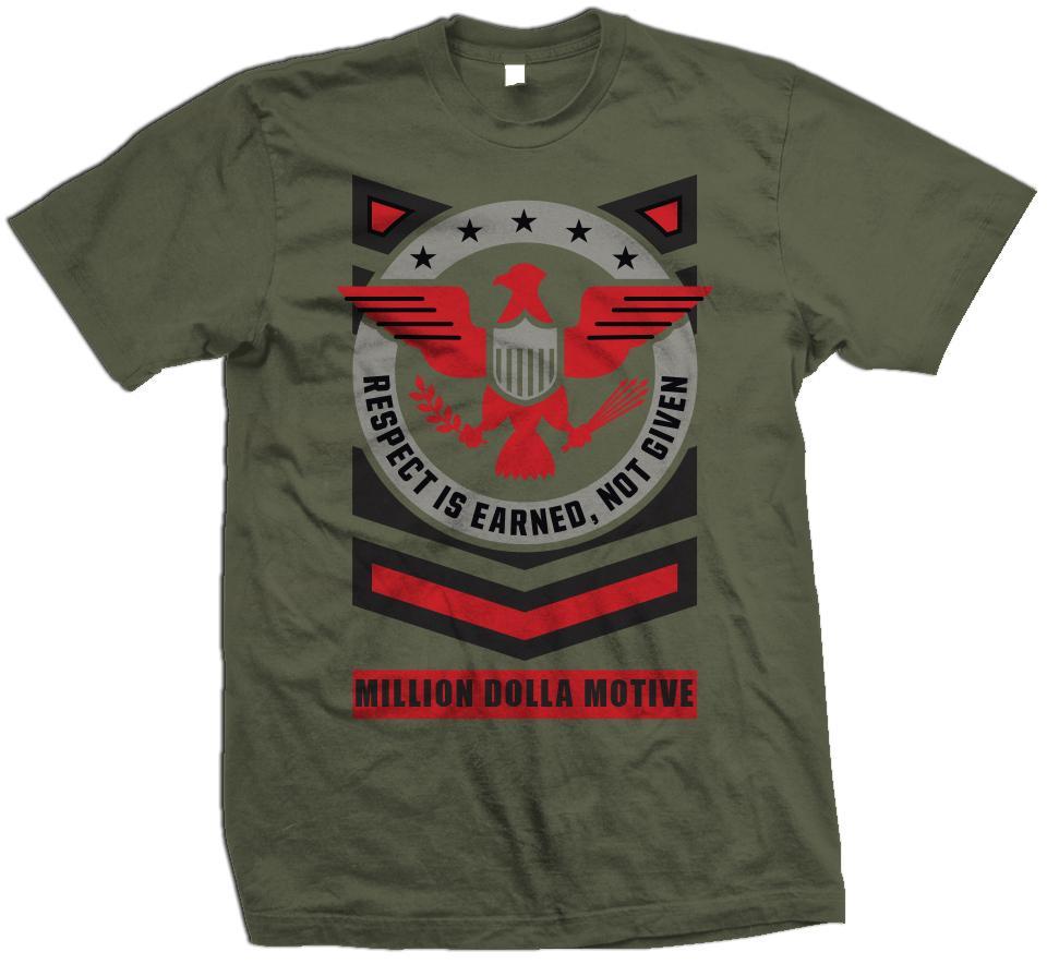 Respect Is Earned - Olive T-Shirt