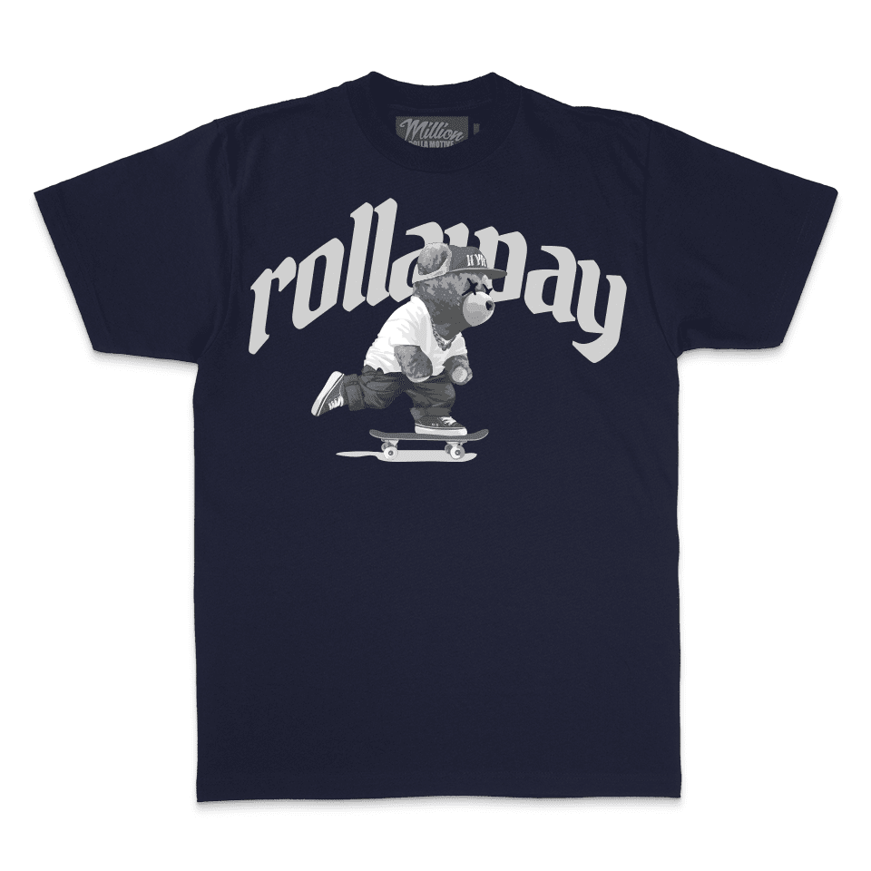 Rollaway Teddy - Navy T-Shirt