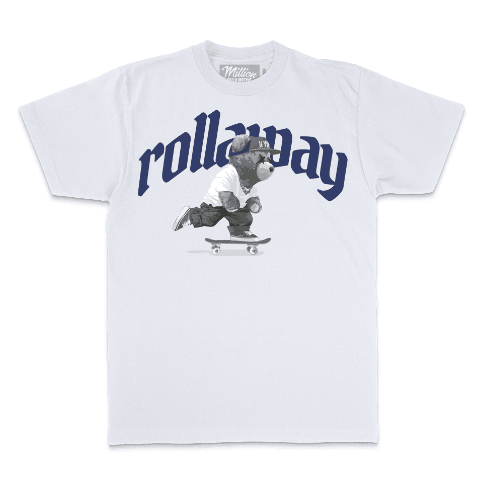Rollaway Teddy - White T-Shirt