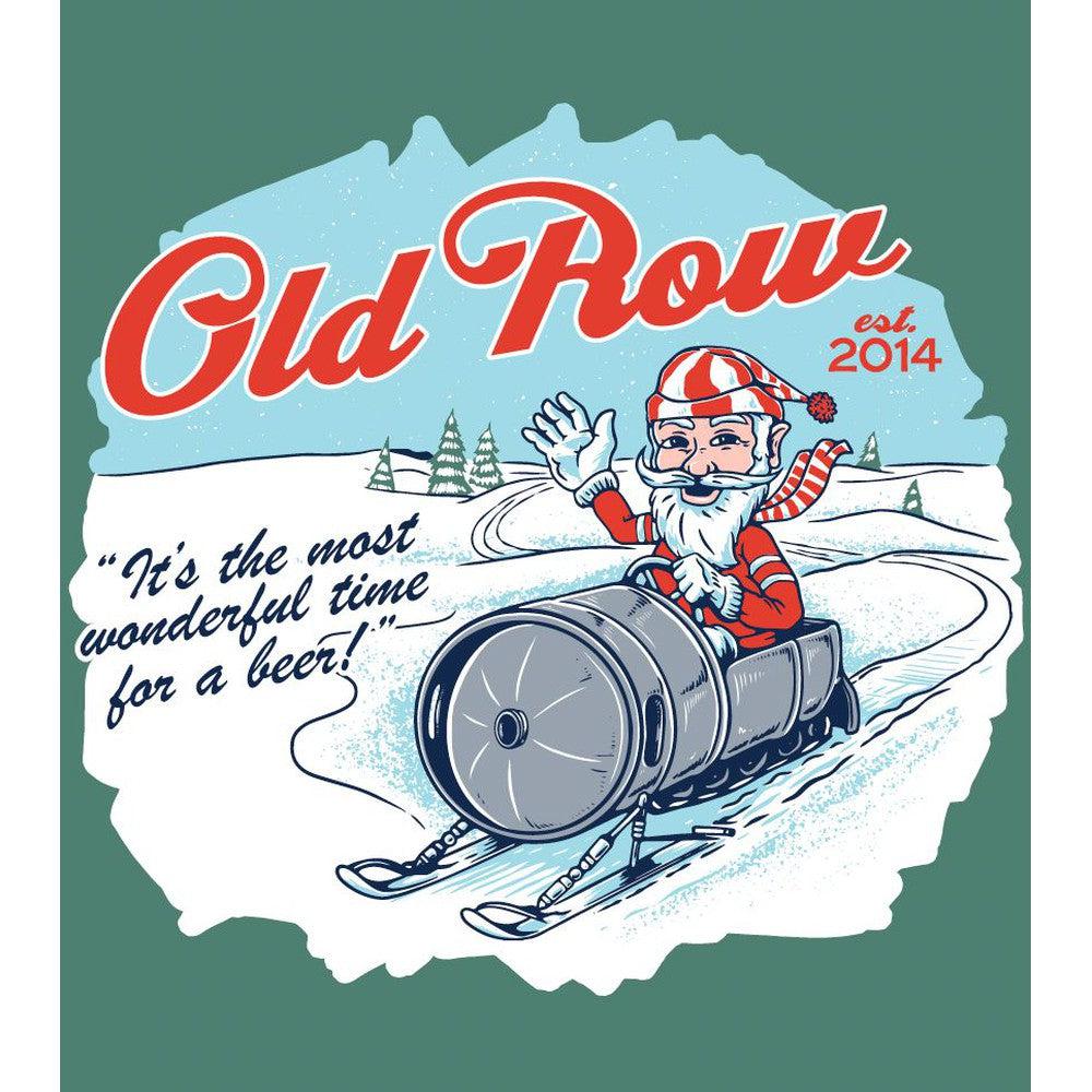 Most Wonderful Time For A Beer Long Sleeve Pocket Tee