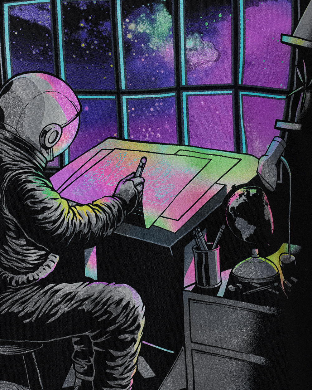 Stellar Sketch Glow-in-the-Dark Tee