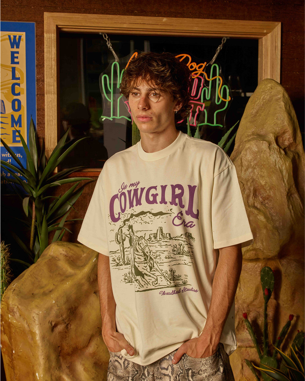 Cowgirl Era Oversized Tee