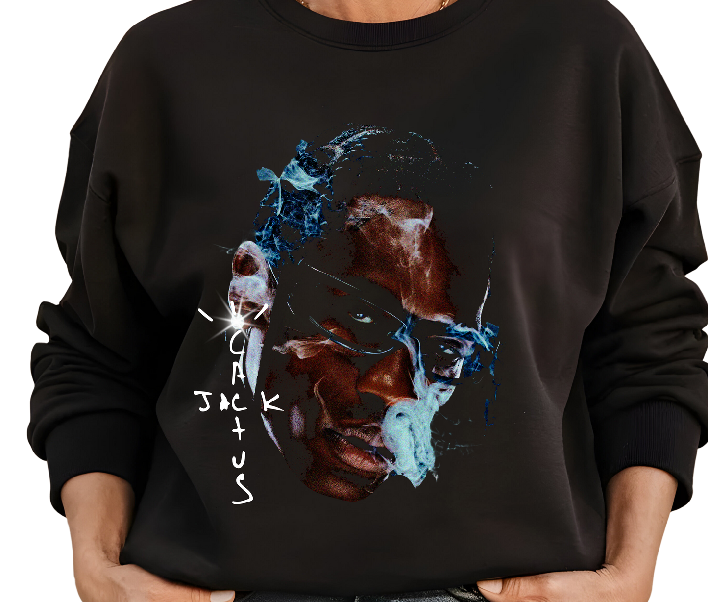 Travis Scott Cactus Jack Sweatshirt – Hip Hop Streetwear Sweater, Rare Rap Apparel for Music Fans and Collectors