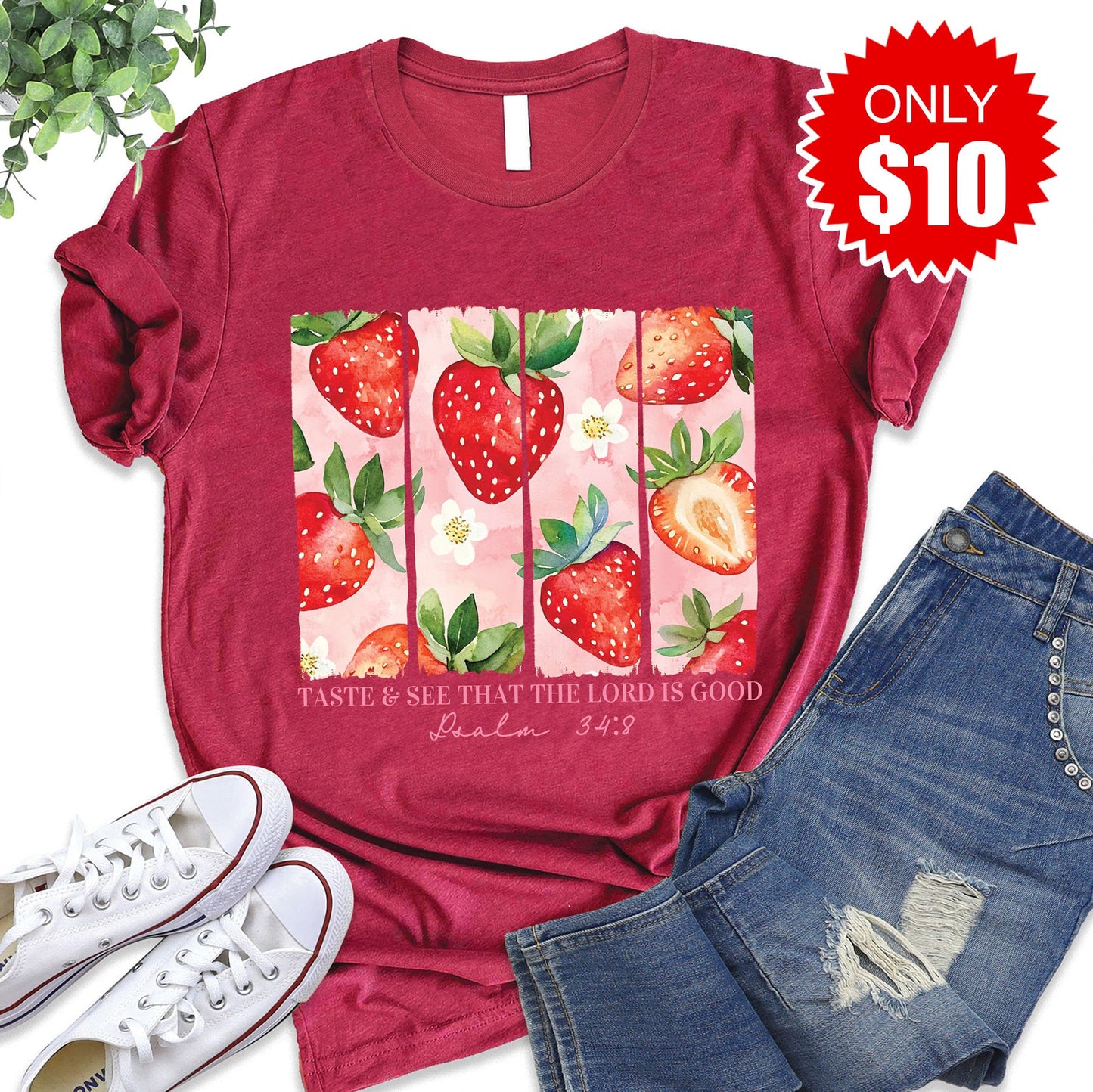 The Lord Is Good Tee - 10