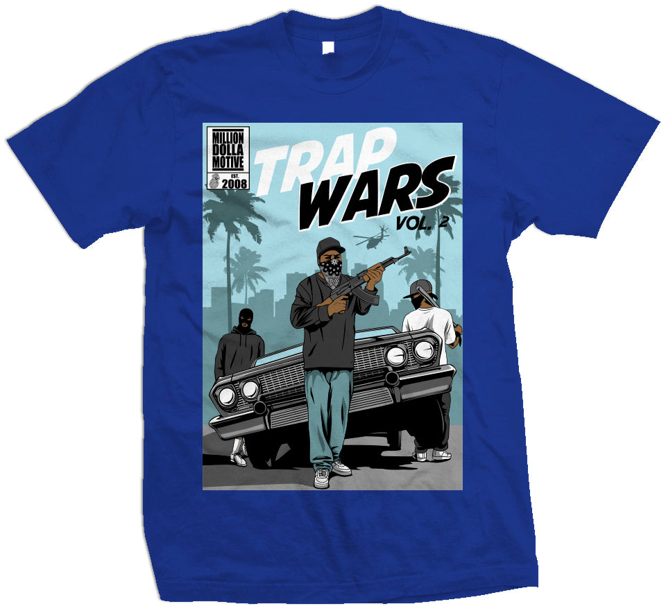 Trap Wars Vol 2 - Royal Blue T-Shirt