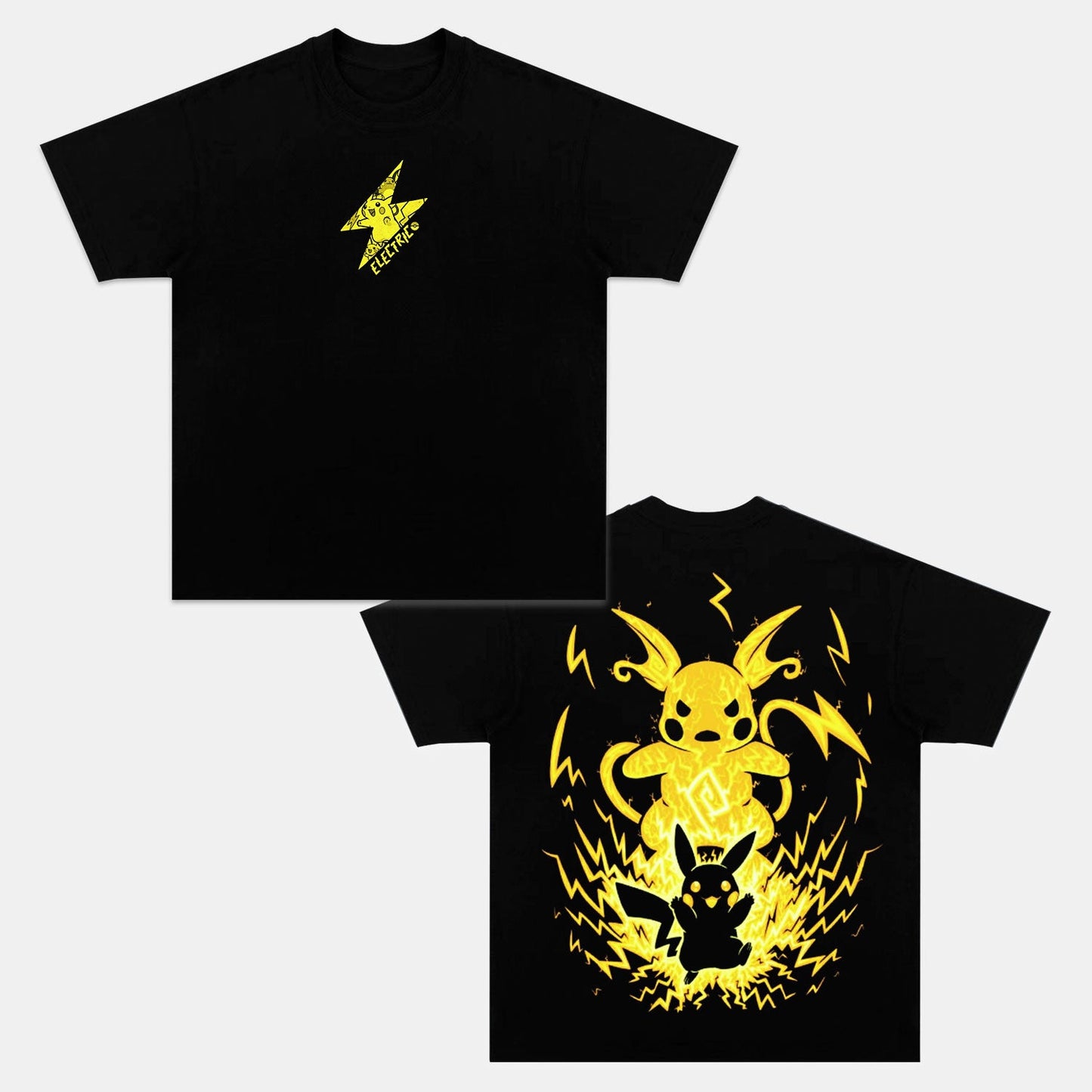 UNISEX ANIME INSPIRED VINTAGE OVERSIZED TEE丨POKÉMON Style001