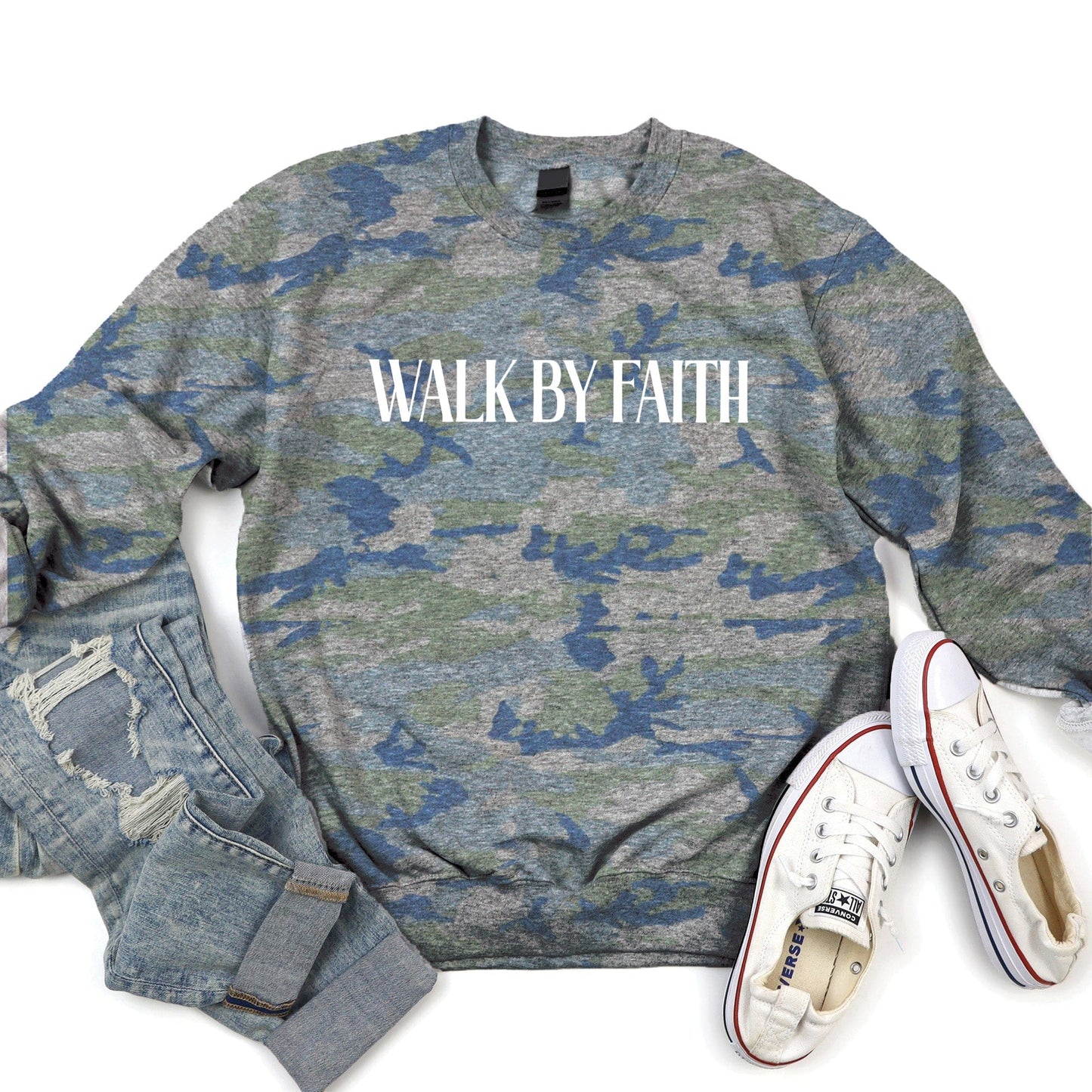 Walk By Faith Sweatshirt