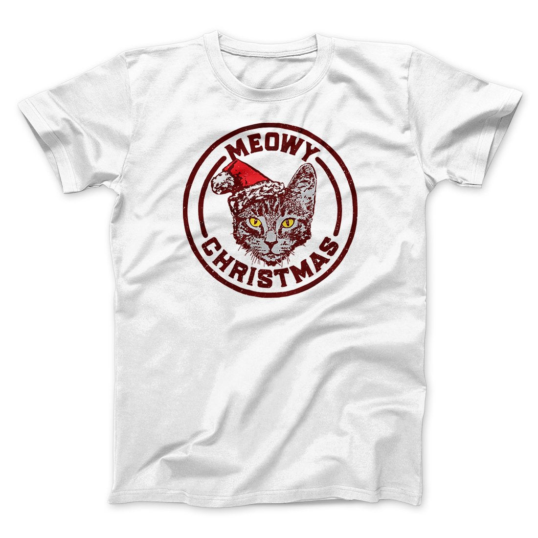 Meowy Christmas Men/Unisex T-Shirt