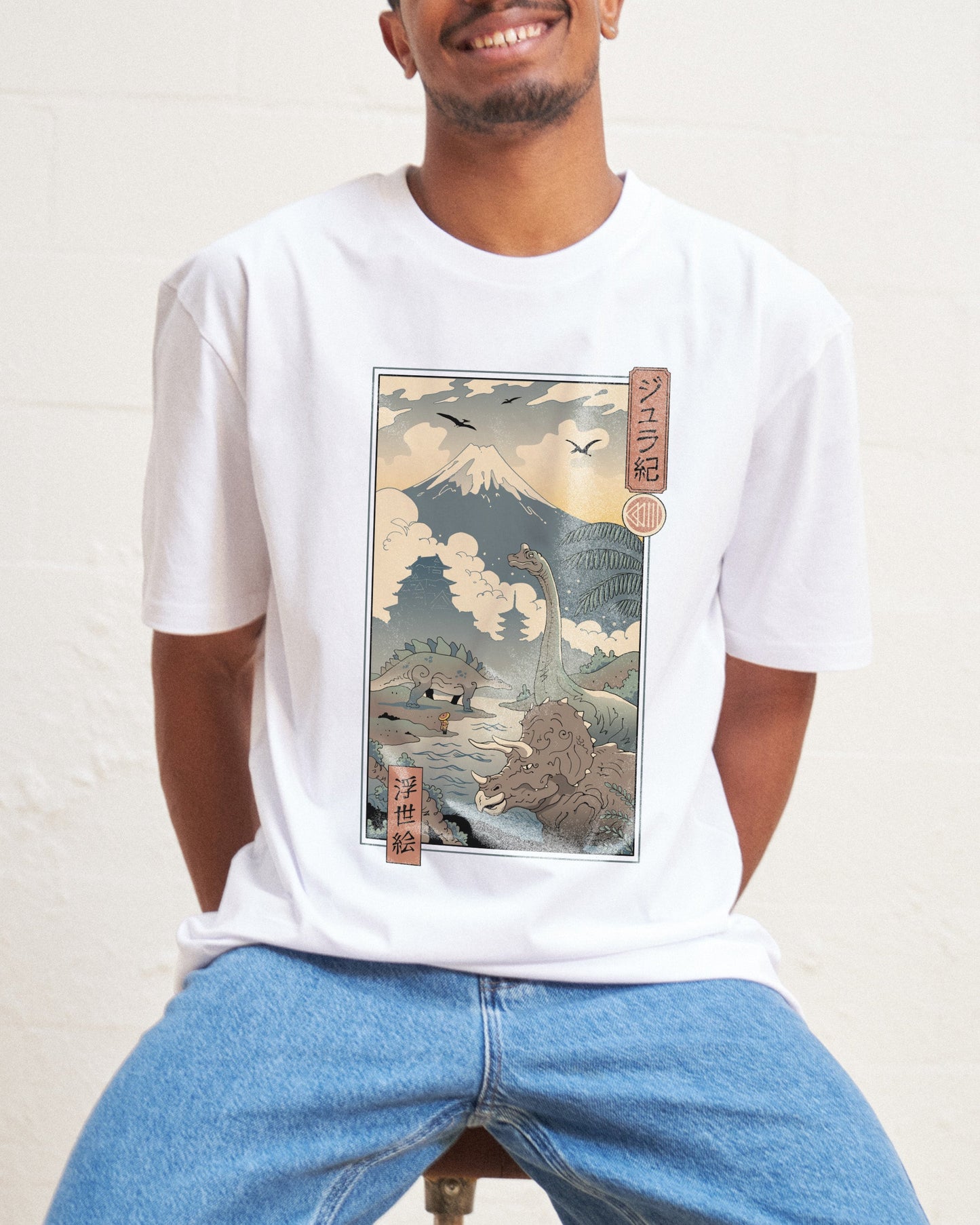 Jurassic Ukiyo-e 1 T-Shirt