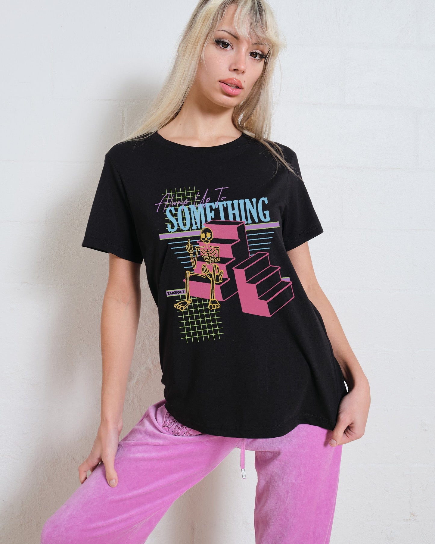 Always Up To Something Women's Tee