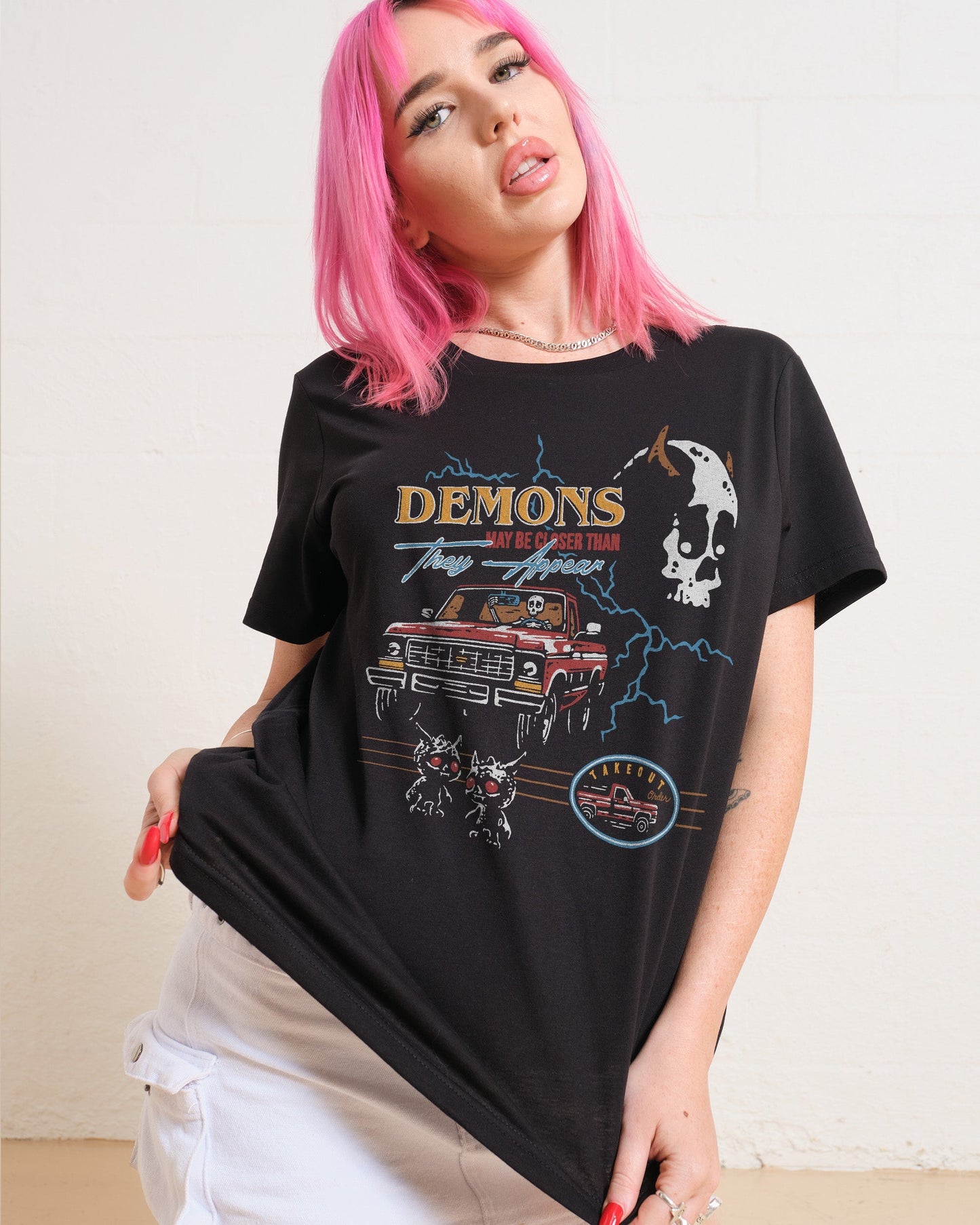 Demons May Be Closer Than They Appear Women's Tee