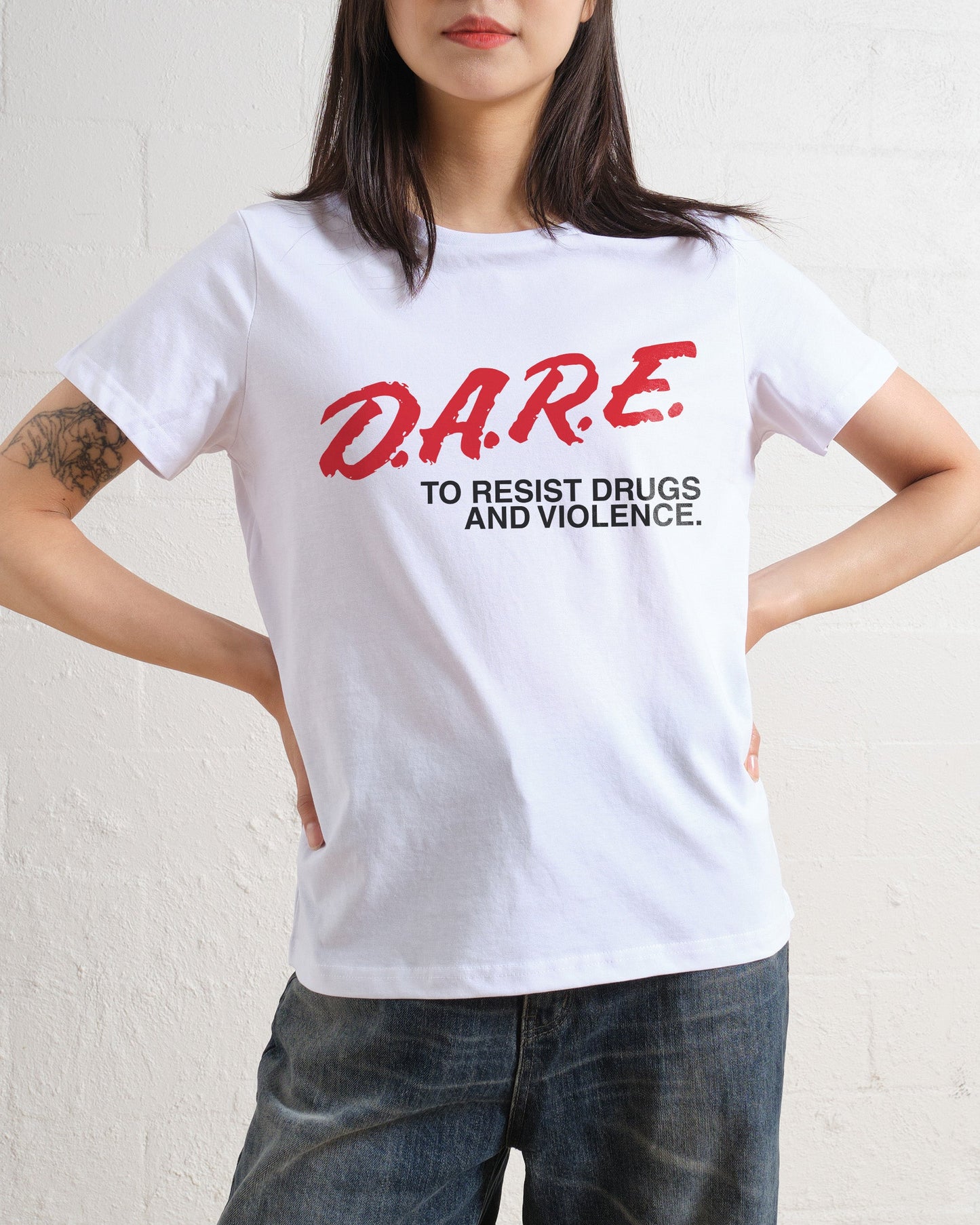 DARE to Resist Drugs and Violence Women's Tee