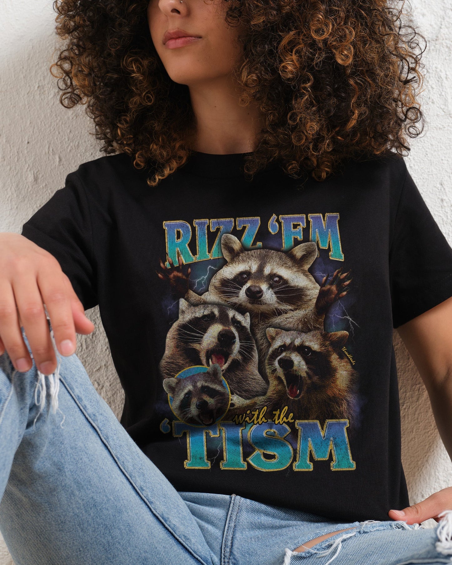 Rizz 'Em With the 'Tism Women's Tee