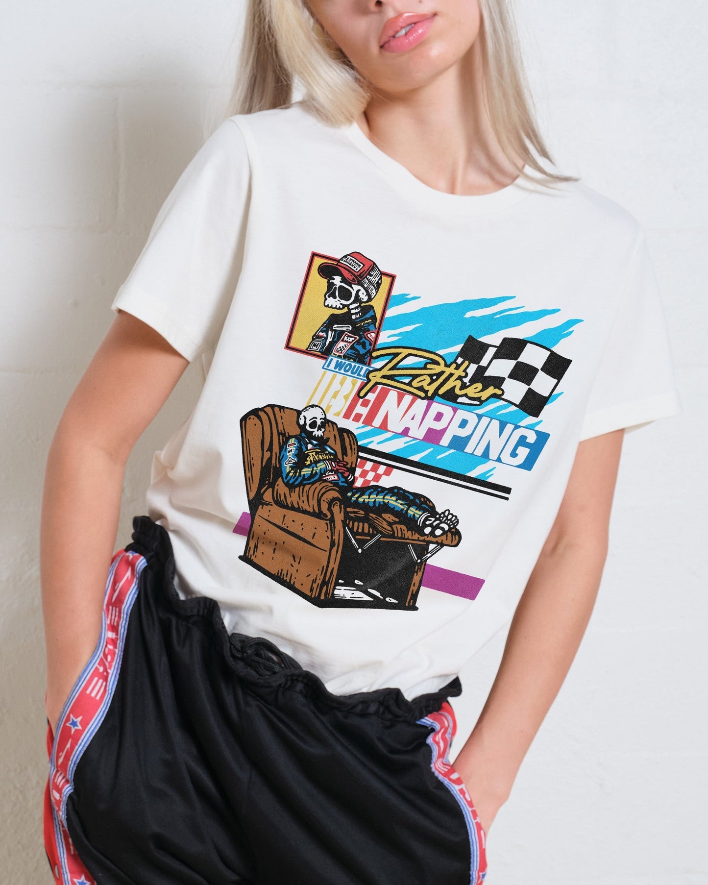 I Would Rather Be Napping Women's Tee