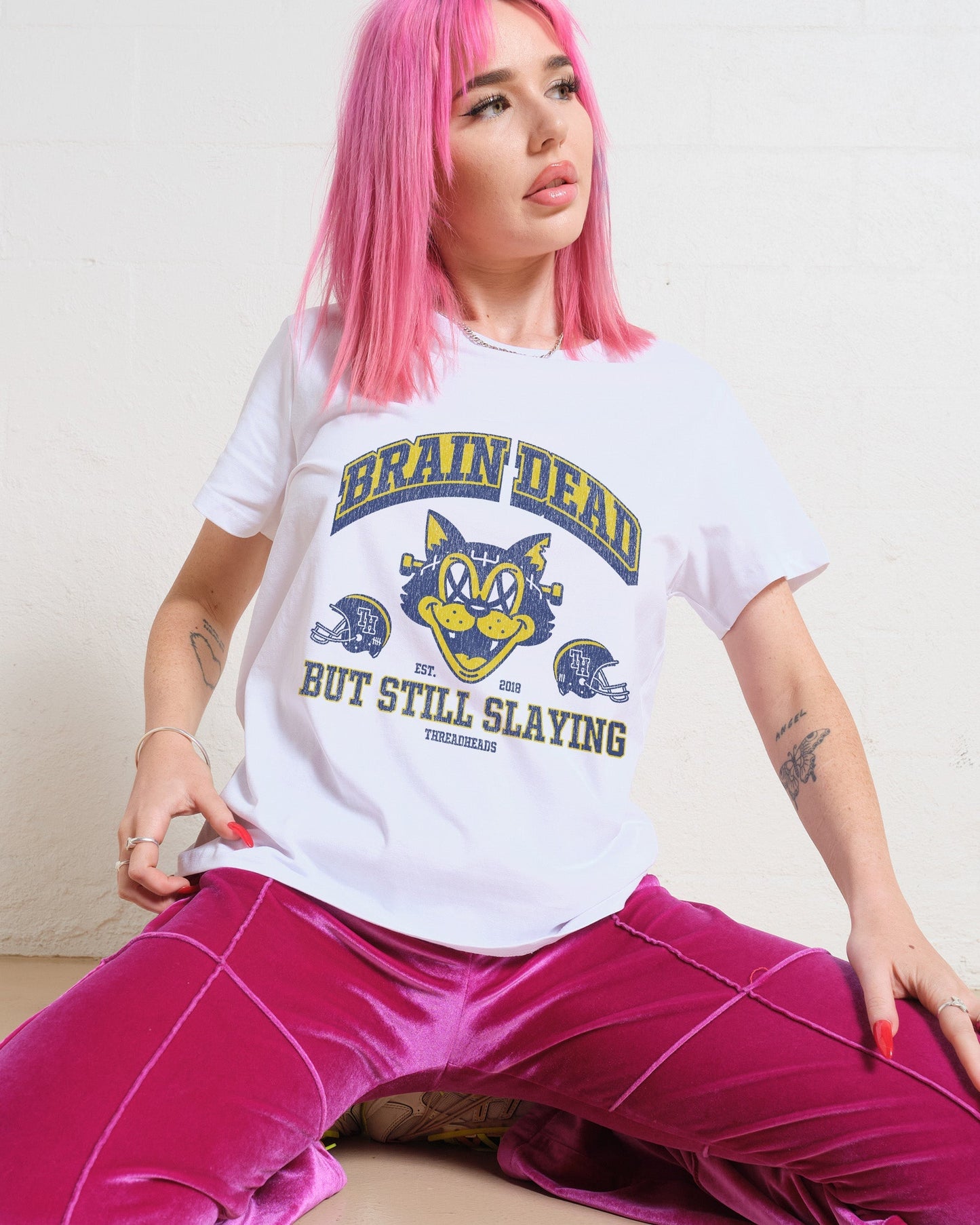 Brain Dead Cat Women's Tee