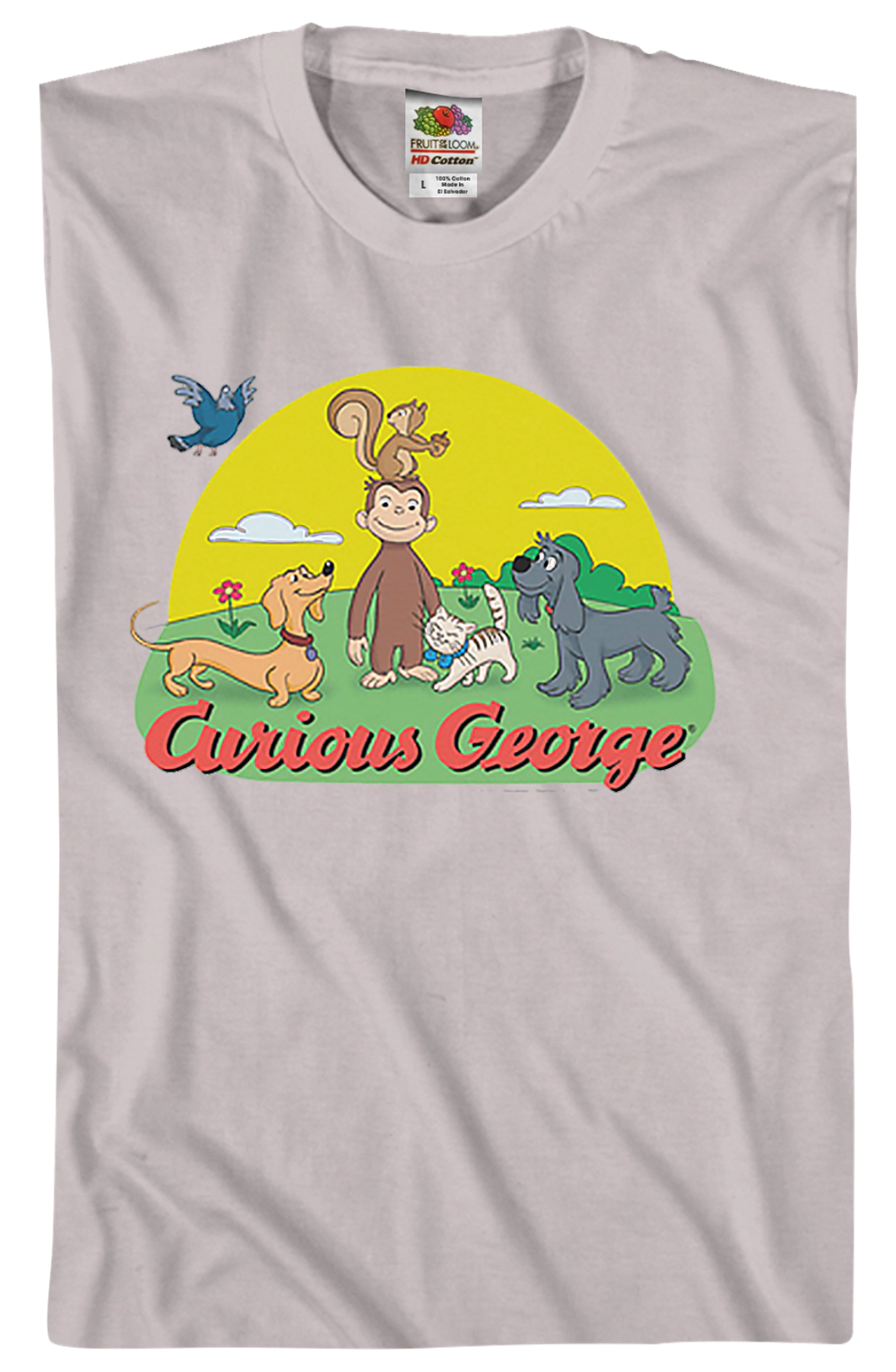 Animal Friends Curious George T-Shirt