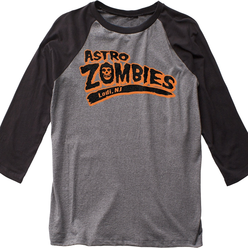 Astro Zombies Misfits Raglan Baseball Shirt