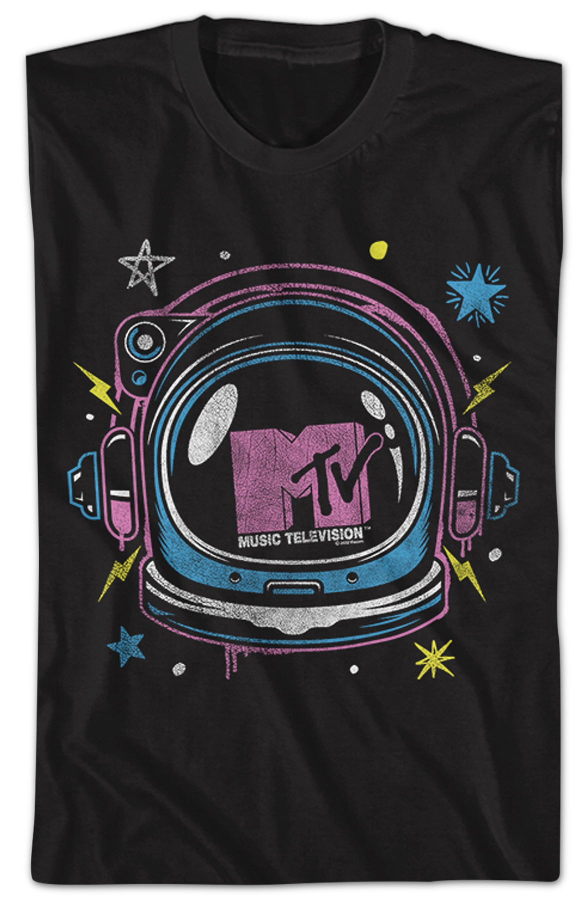 Astronaut Helmet MTV Shirt