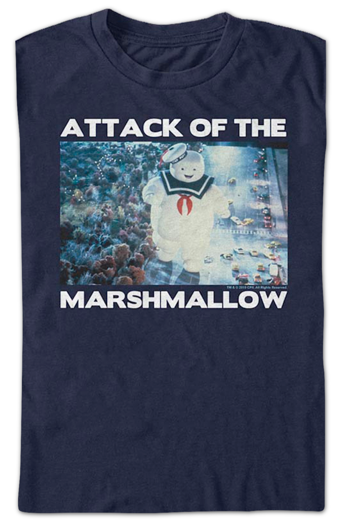 Attack Of The Marshmallow Ghostbusters T-Shirt