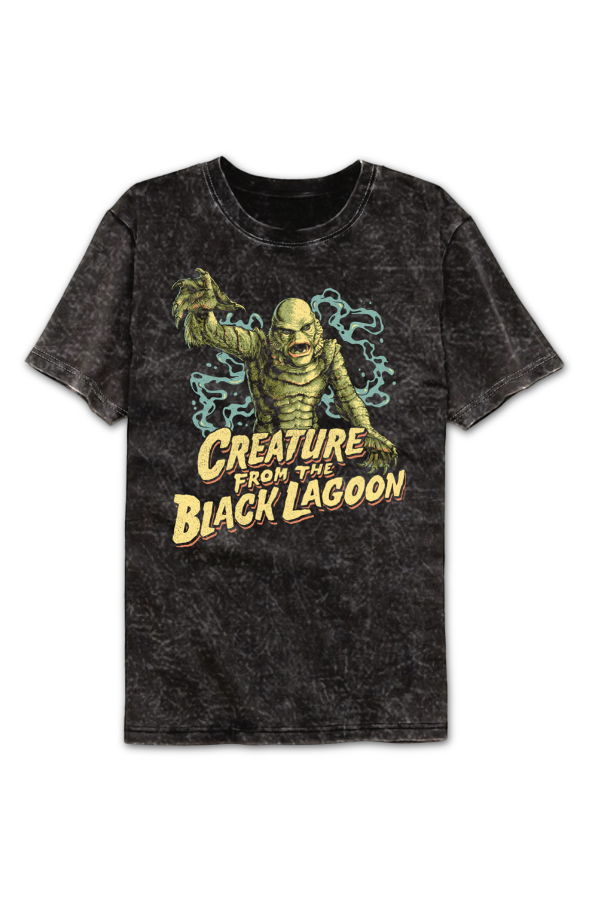 Attack Pose Creature From The Black Lagoon Mineral Wash T-Shirt