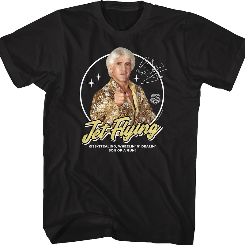 Jet Flying Autograph Ric Flair T-Shirt