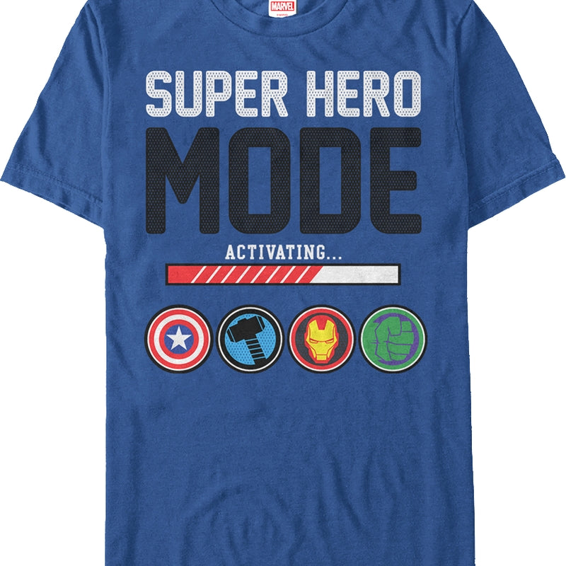 Avengers Super Hero Mode T-Shirt
