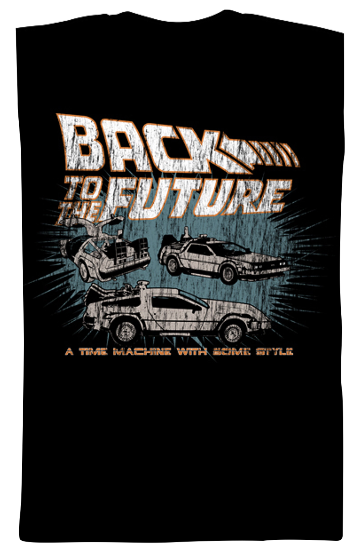 Back To The Future Time Machine With Style Shirt