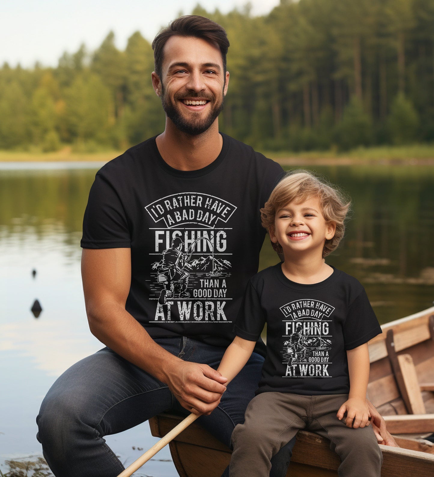 Bad Day Fishing Good Day T-Shirt