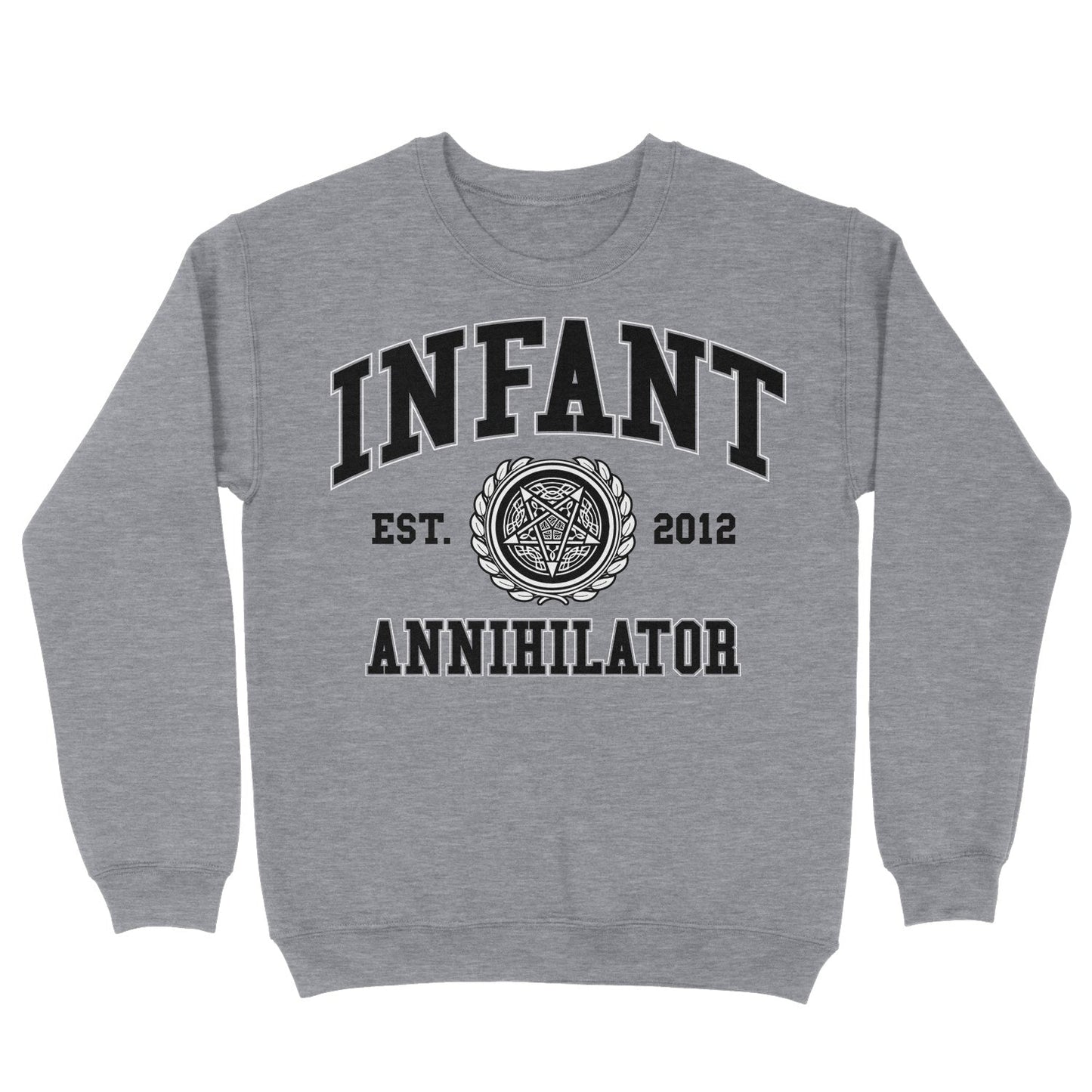 Infant Annihilator "Collegiate Est 2012 " Crewneck Sweatshirt