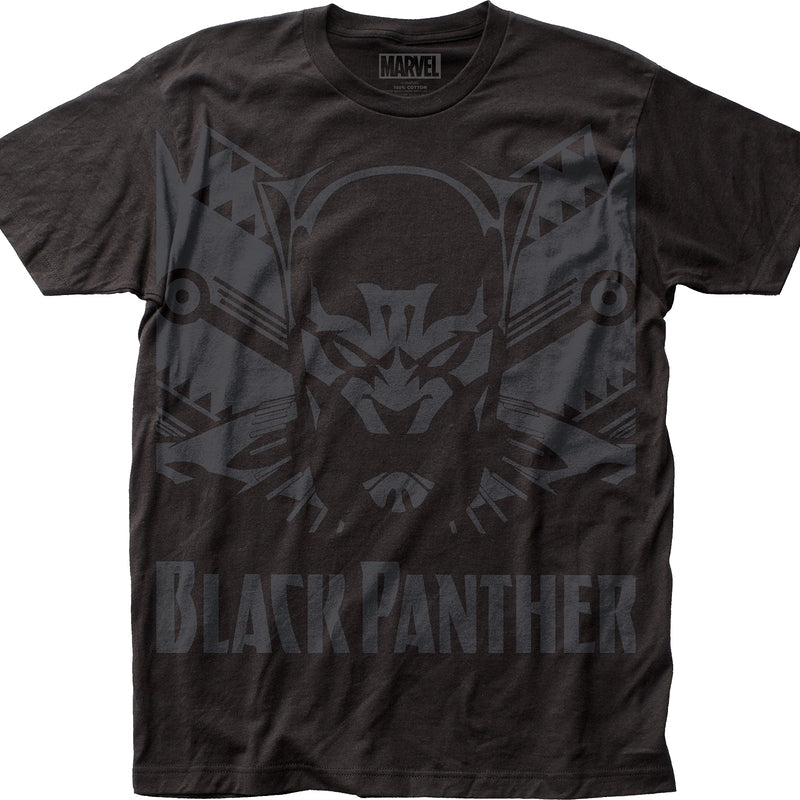 Big Face Black Panther T-Shirt