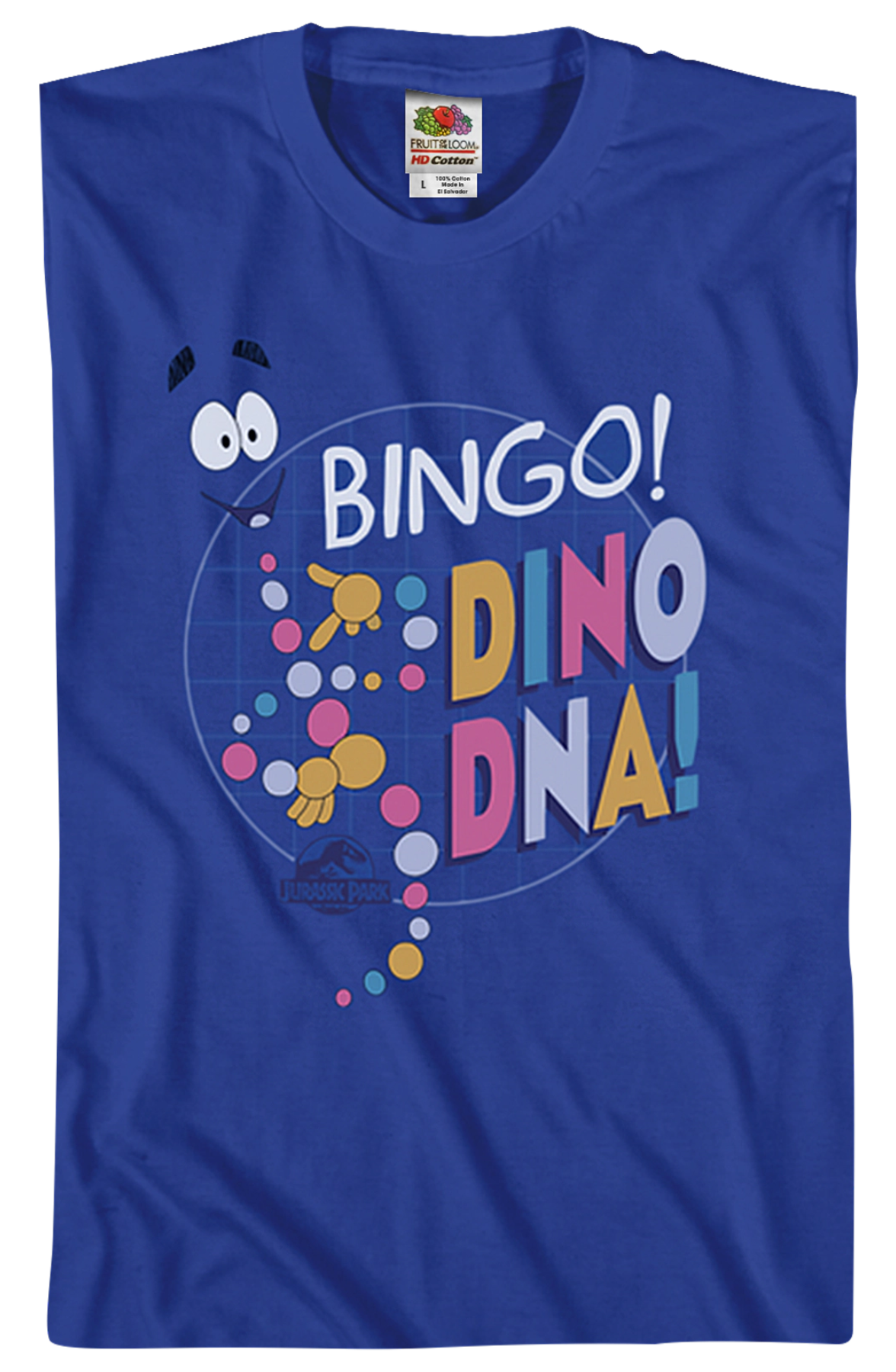 Bingo Dino DNA Jurassic Park T-Shirt