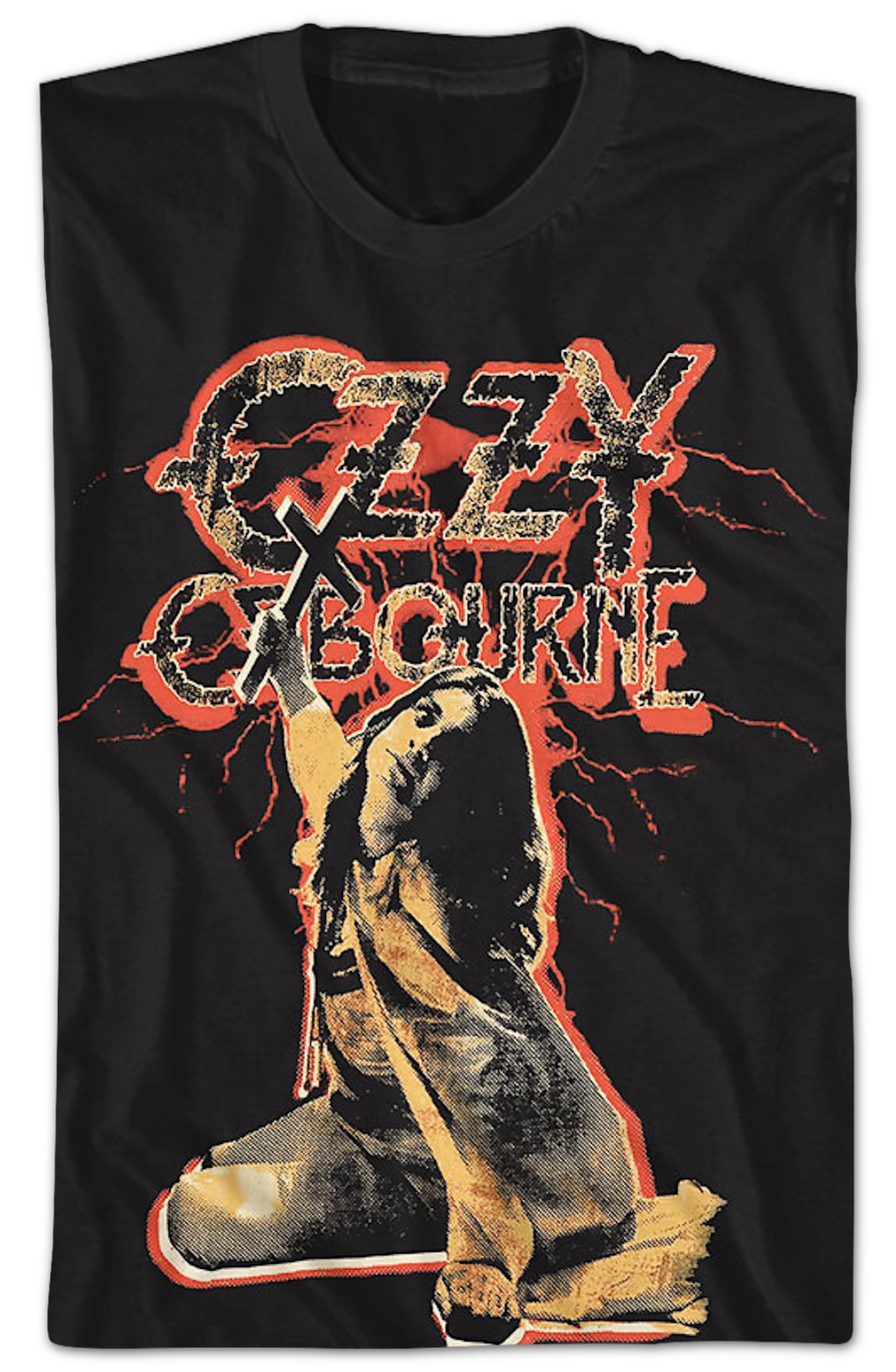 Blizzard Lightning Ozzy Osbourne T-Shirt