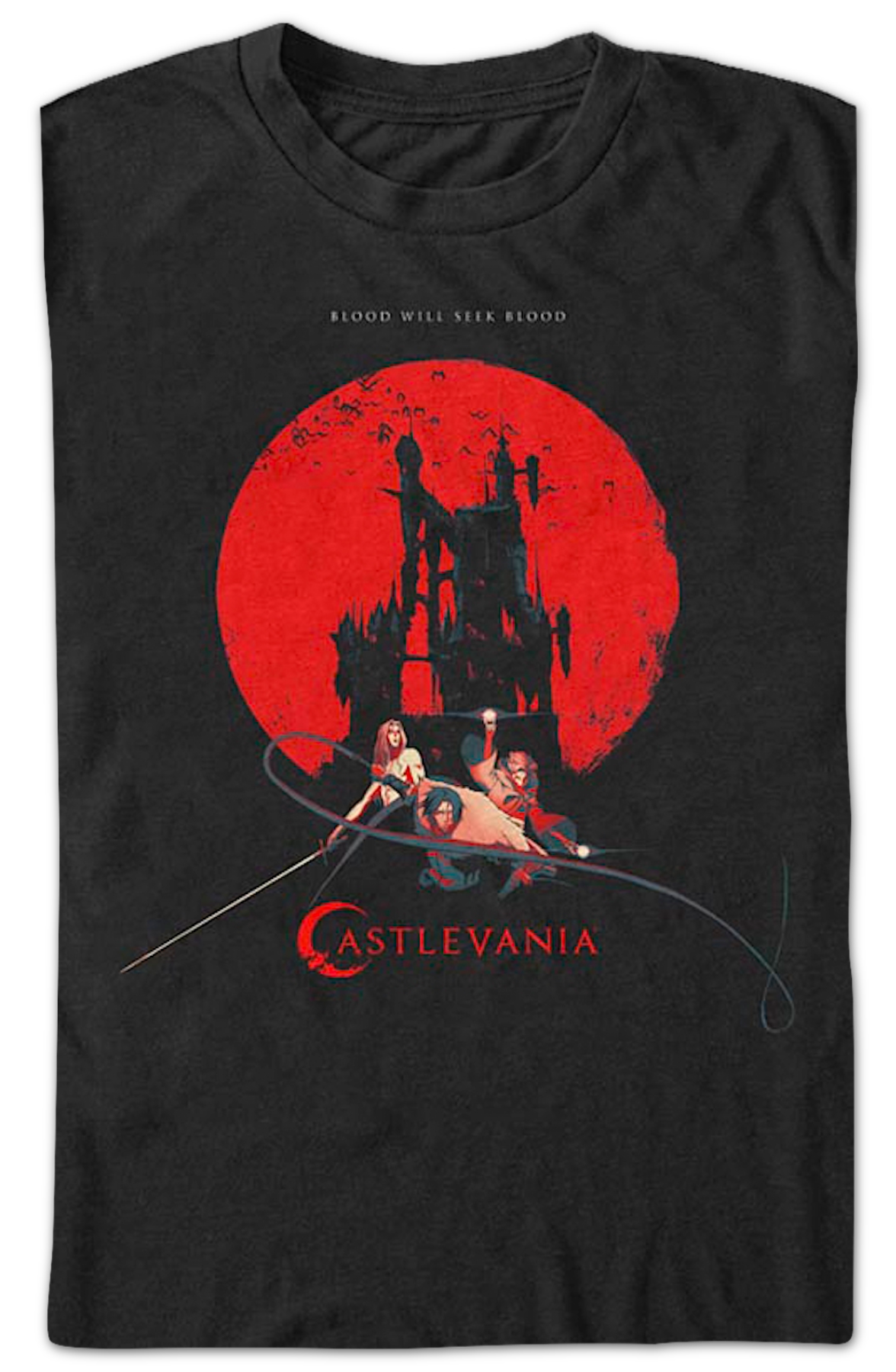 Blood Will Seek Blood Castlevania T-Shirt