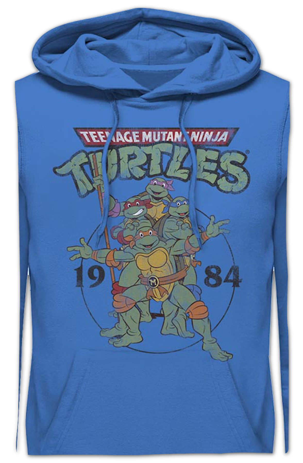 Blue 1984 Teenage Mutant Ninja Turtles Hoodie