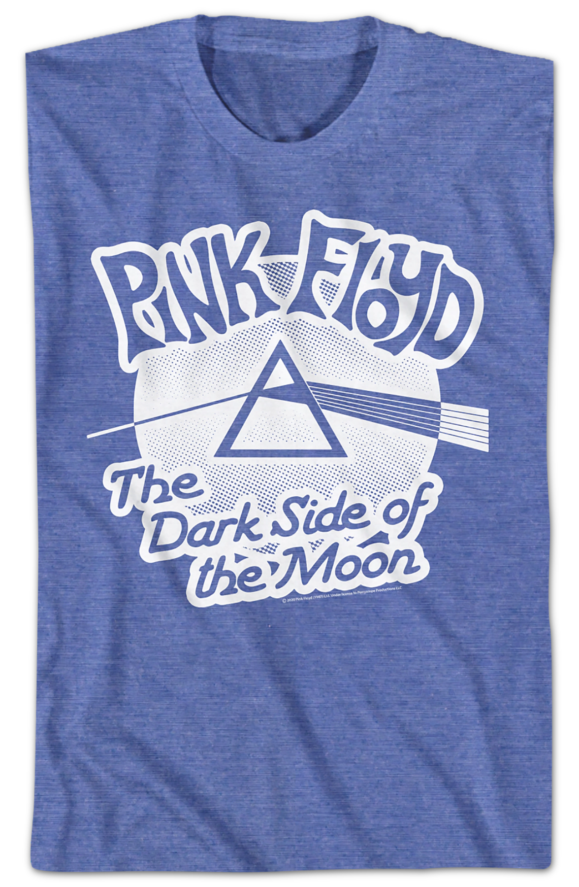 Blue Dark Side of the Moon Pink Floyd T-Shirt