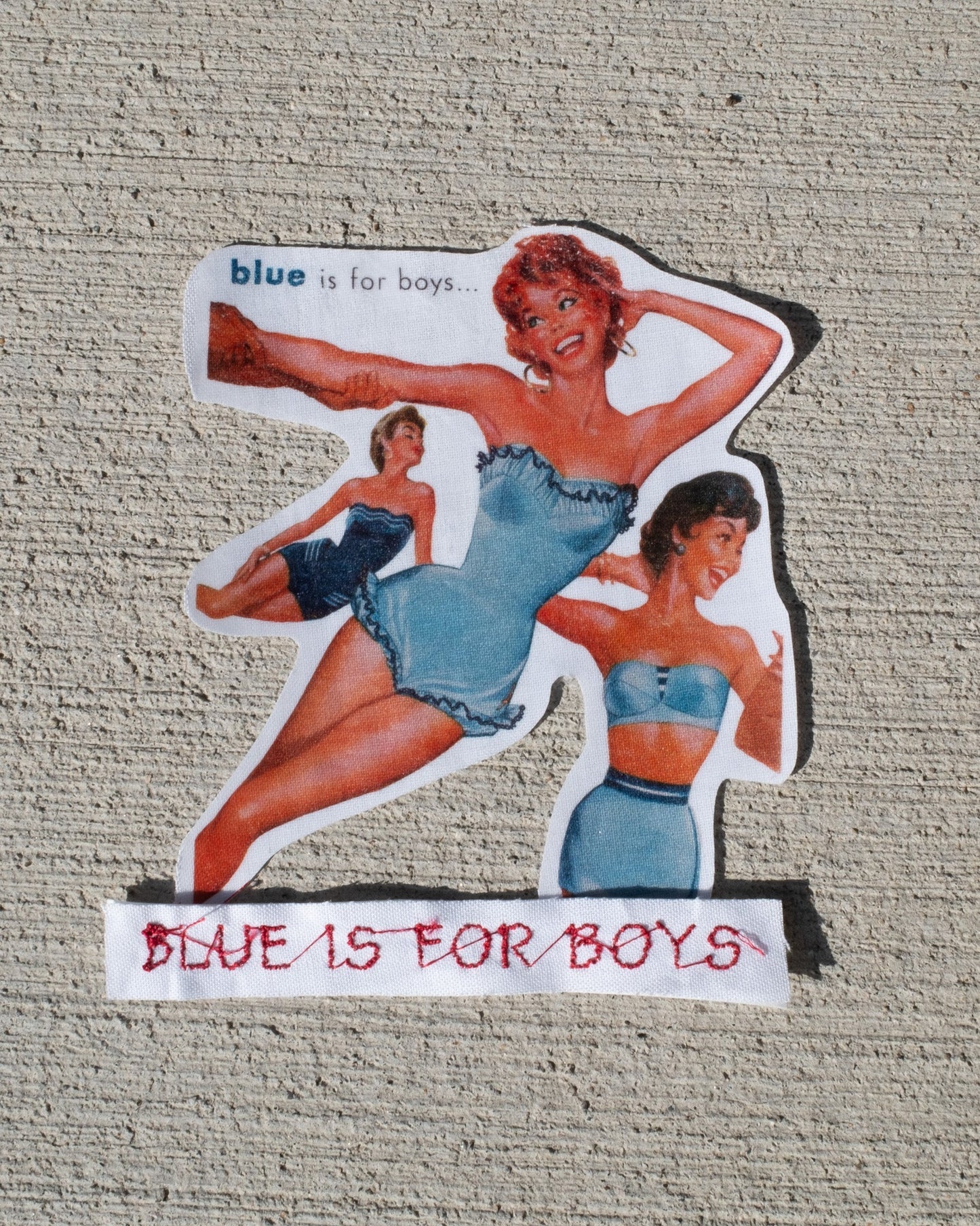 blue is for boys classic tee