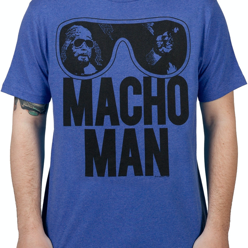 Blue Macho Man Shirt