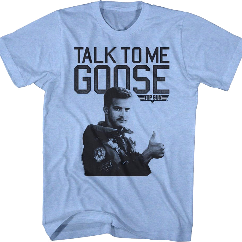 Blue Talk To Me Goose Top Gun T-Shirt