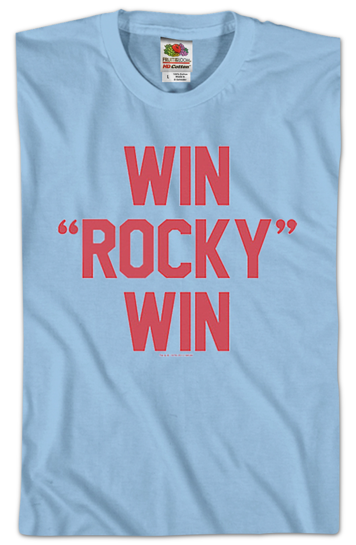 Blue Win Rocky Win T-Shirt