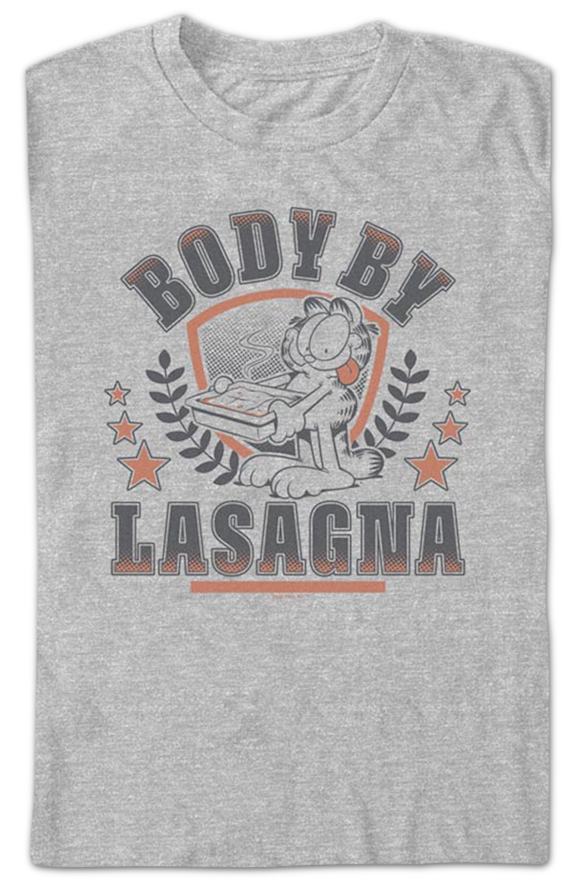 Body By Lasagna Garfield T-Shirt
