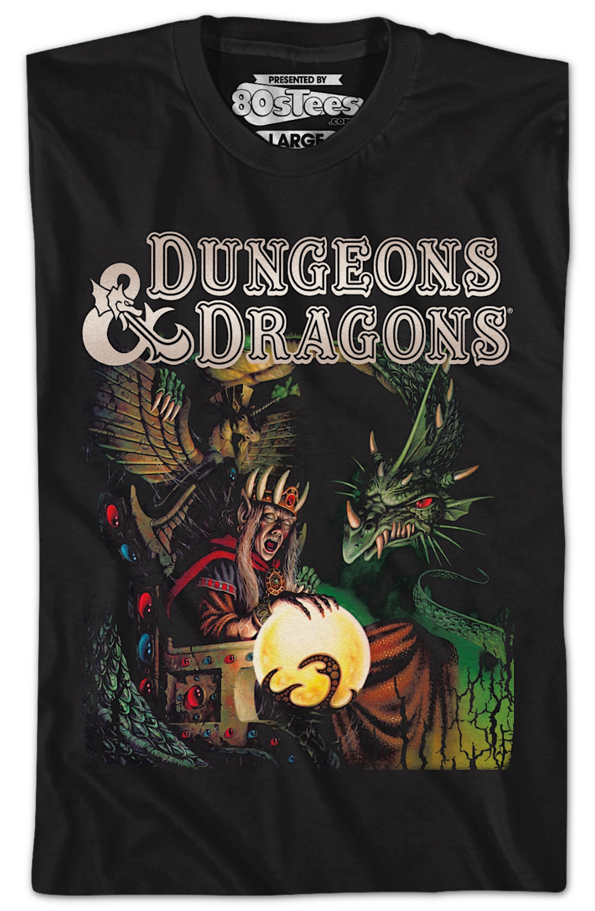 Book Cover Dungeons & Dragons T-Shirt