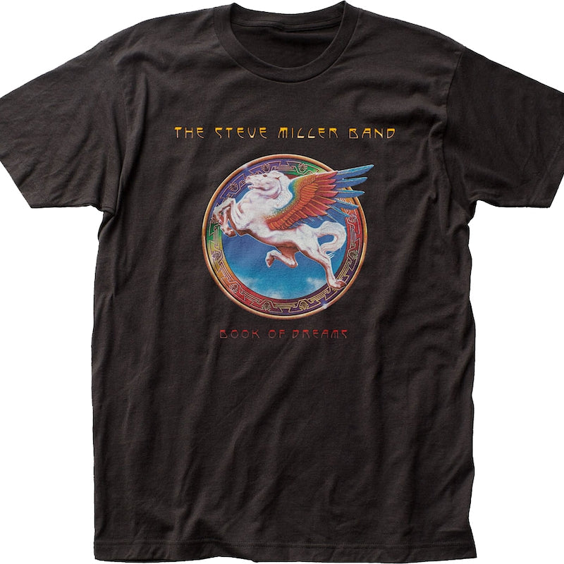 Book Of Dreams Cover Artwork Steve Miller Band T-Shirt