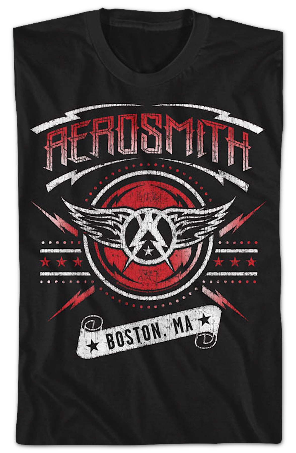 Boston Banner Aerosmith T-Shirt